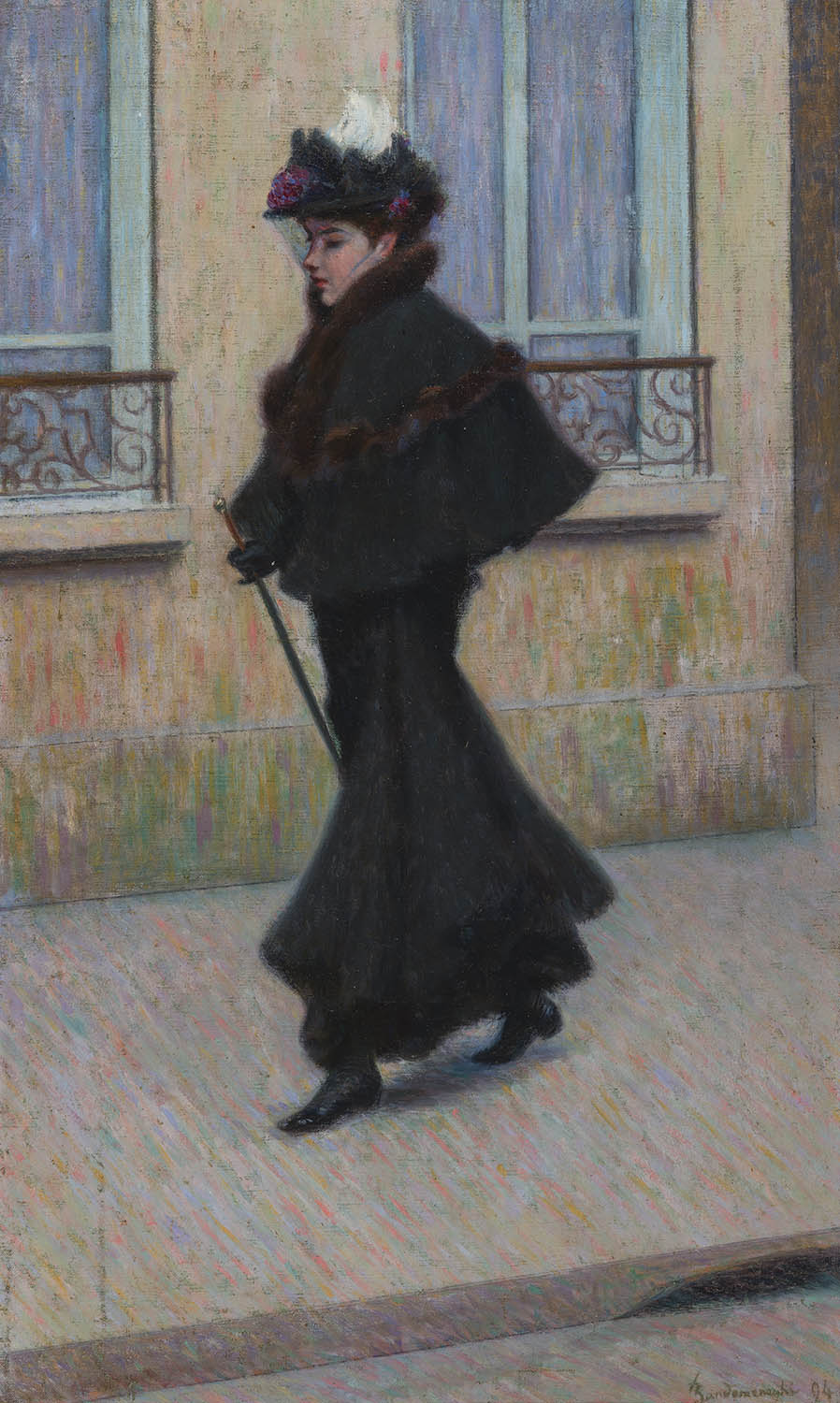 Federico Zandomeneghi - En promenade - The Parisienne - 1894