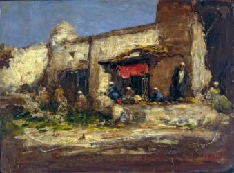 Pompeo Mariani, Italian impressionist