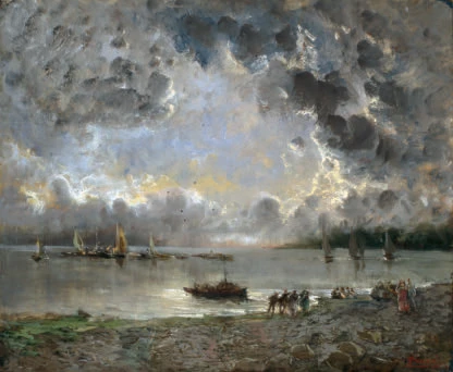 Pompeo Mariani, Italian impressionist