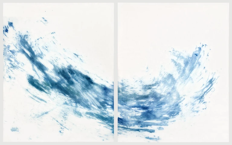 Erika Bellanca, Silenzio Blu II, 2018