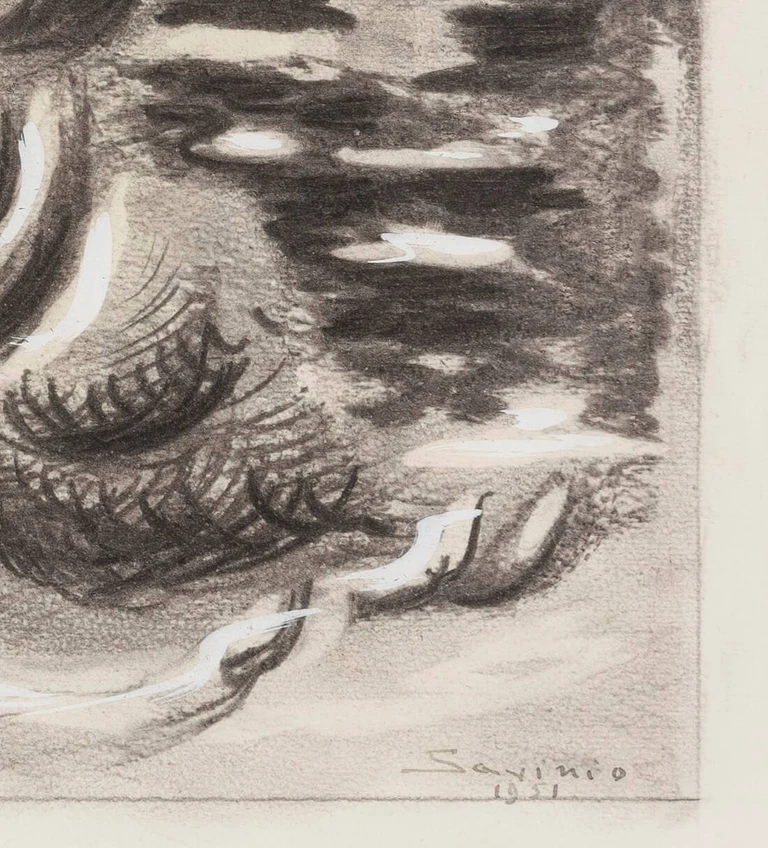 Alberto Savinio, Matter in transformation, 1951