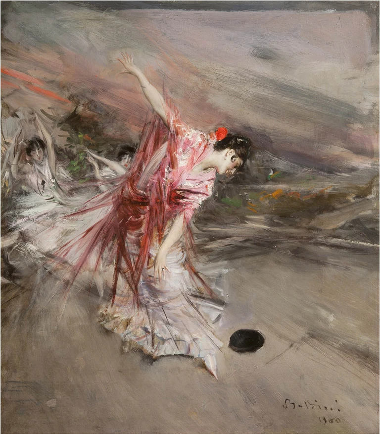 Giovanni Boldini, Spanish dancer, 1900, oil on canvas