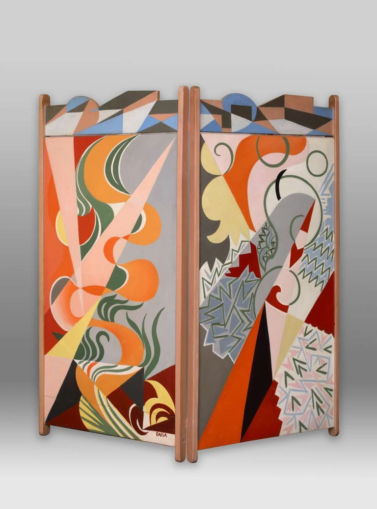 Giacomo Balla, Paravento, 1916-1917