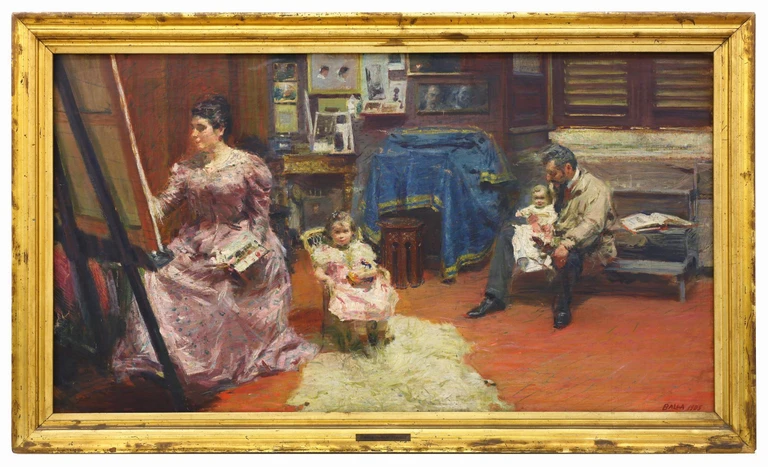 Giacomo Balla, La Famiglia Stiavelli, 1905