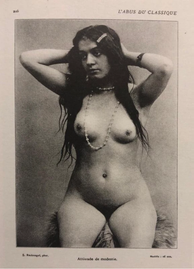 Photograph - L’Étude Académique’ -1907