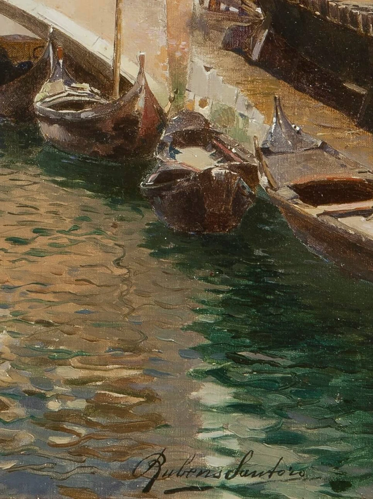 Rubens Santoro. Rio di Ognissanti, 1885